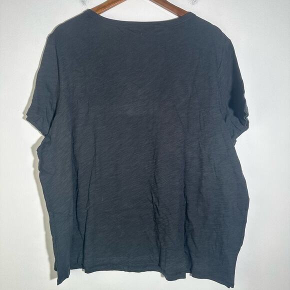 Old Navy Grey Boxy Short Sleeve T-Shirt - Picture 3 of 3